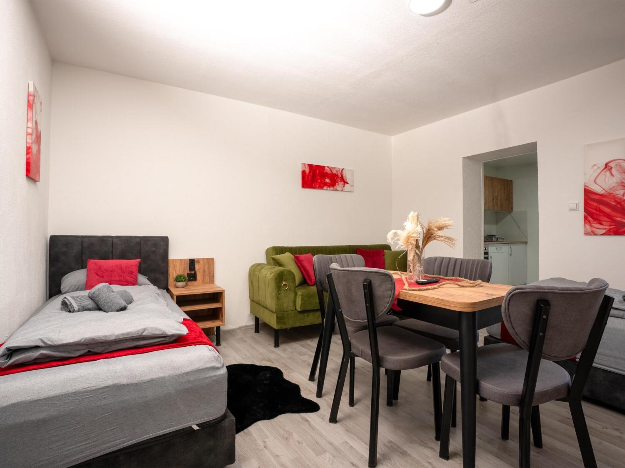 Serviceroom24 - Apartment 4 In Herten Wlan - Smart-Tv - 24-7 Check-In Und Kueche Exterior foto